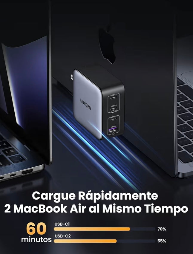 UGREEN Nexode 100W Cargador USB Tipo C GAN