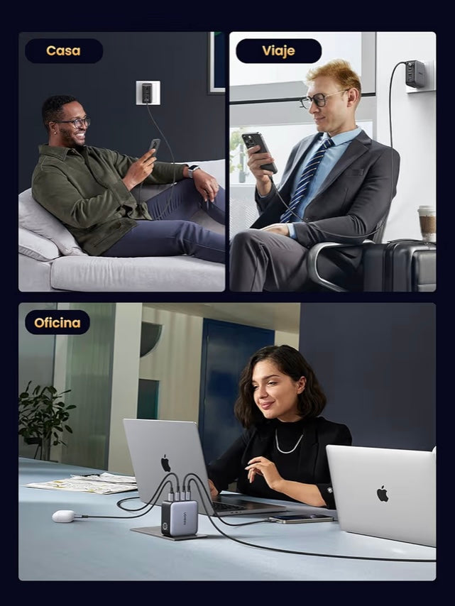 UGREEN Nexode 100W Cargador USB Tipo C GAN