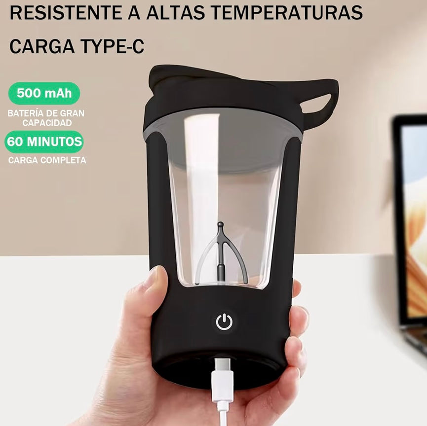 Botella Mezcladora Eléctrica Recargable USB