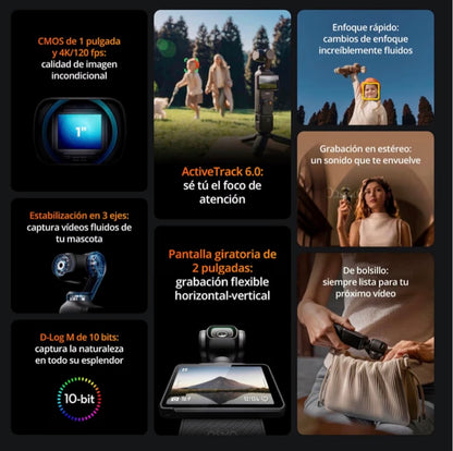dji Pack para creadores Osmo pocket 3