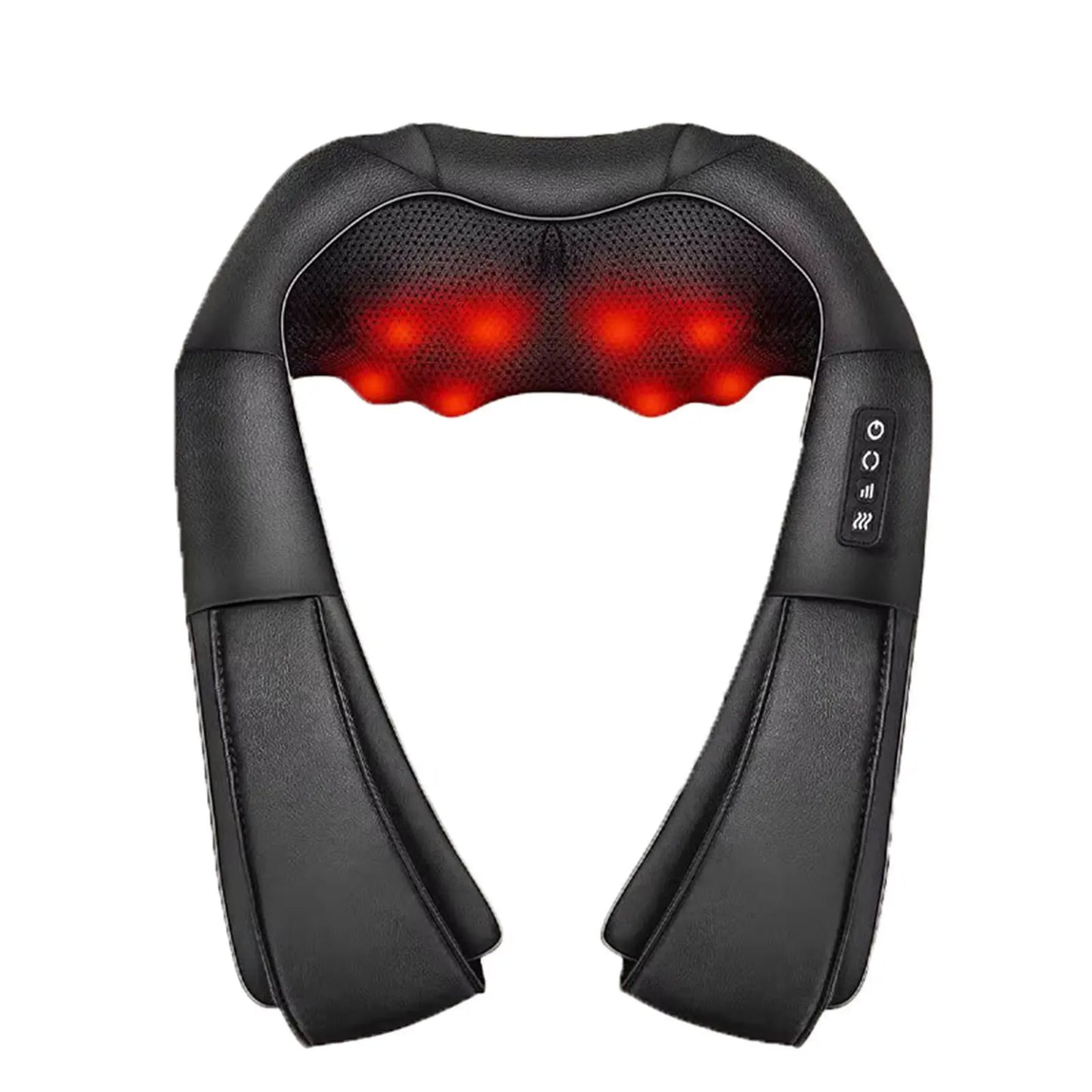 HEAT RELAX PRO™ – Masajeador eléctrico térmico para cuello y espalda | Alivio profundo + 60% OFF hoy